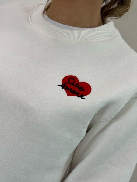 Felpa Superculture Ciao Amore 2 Colori