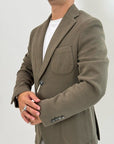 Giacca Gianni Lupo verde militare