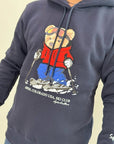 Felpa Superculture Orso con cappuccio
