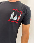 T-shirt Superculture Weekend super hero 3 Colori