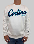 Felpa Superculture Clothing Cortina Bianca o Blu