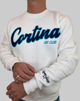 Felpa Superculture Clothing Cortina Bianca o Blu