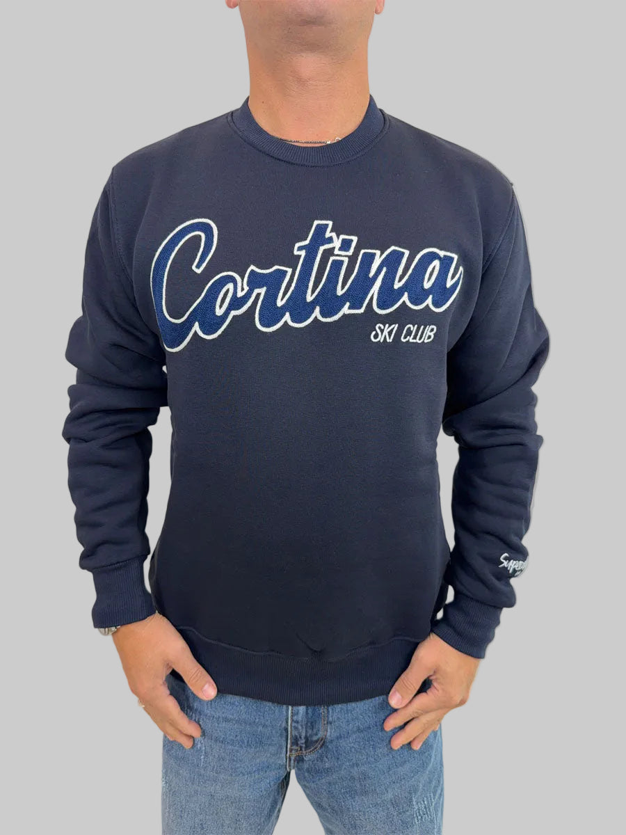 Felpa Superculture Clothing Cortina Bianca o Blu