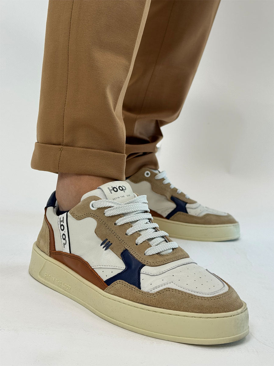 Sneaker Ho&#39;op Cammello e Blu