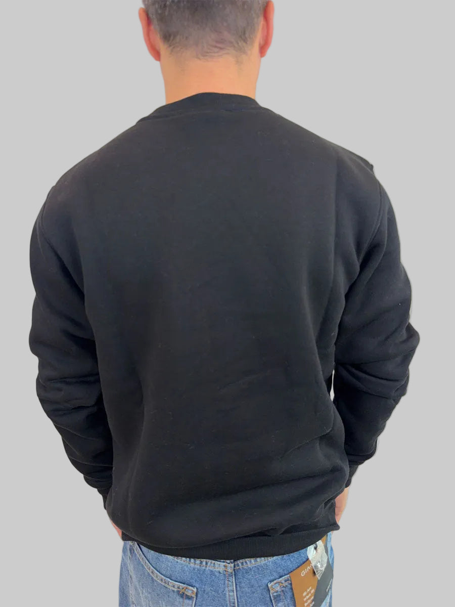 Felpa Superculture Clothing Chalèt e Champagne verde o nero