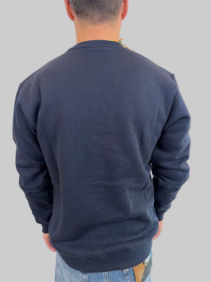 Felpa Superculture Clothing Notti Magiche Nero Blu