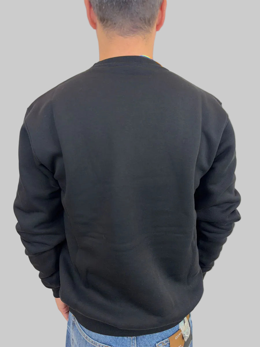 Felpa Superculture Clothing Notti Magiche Nero Blu