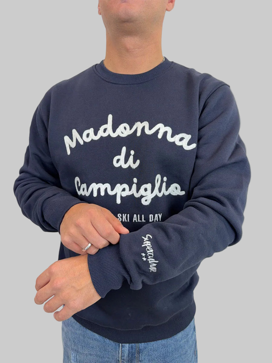 Felpa Superculture Clothing Madonna di Campiglio in 3 colori a scelta