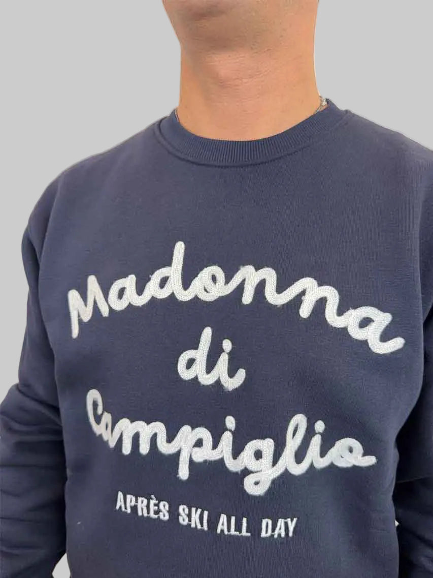 Felpa Superculture Clothing Madonna di Campiglio in 3 colori a scelta
