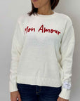 Pullover Superculture Mon Amour 2 Colori