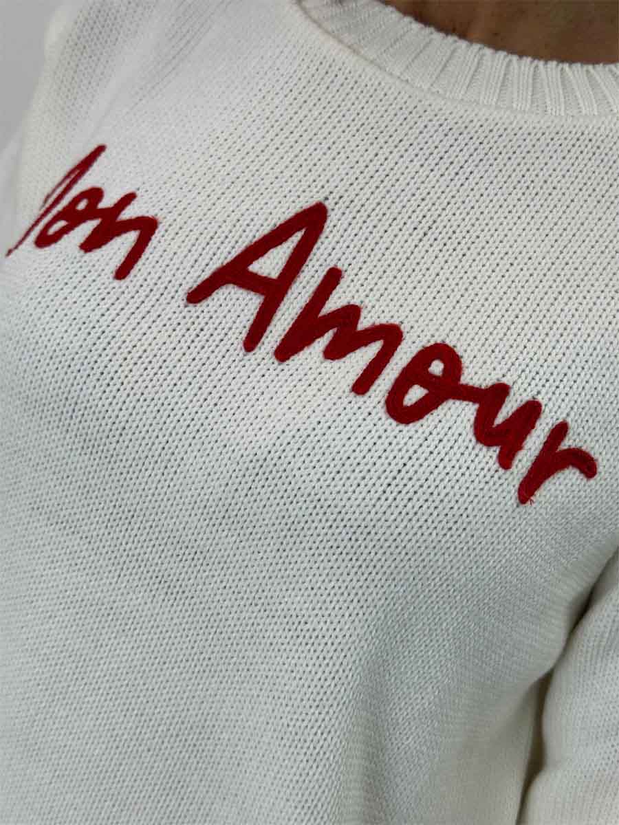 Pullover Superculture Mon Amour 2 Colori