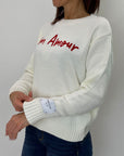Pullover Superculture Mon Amour 2 Colori