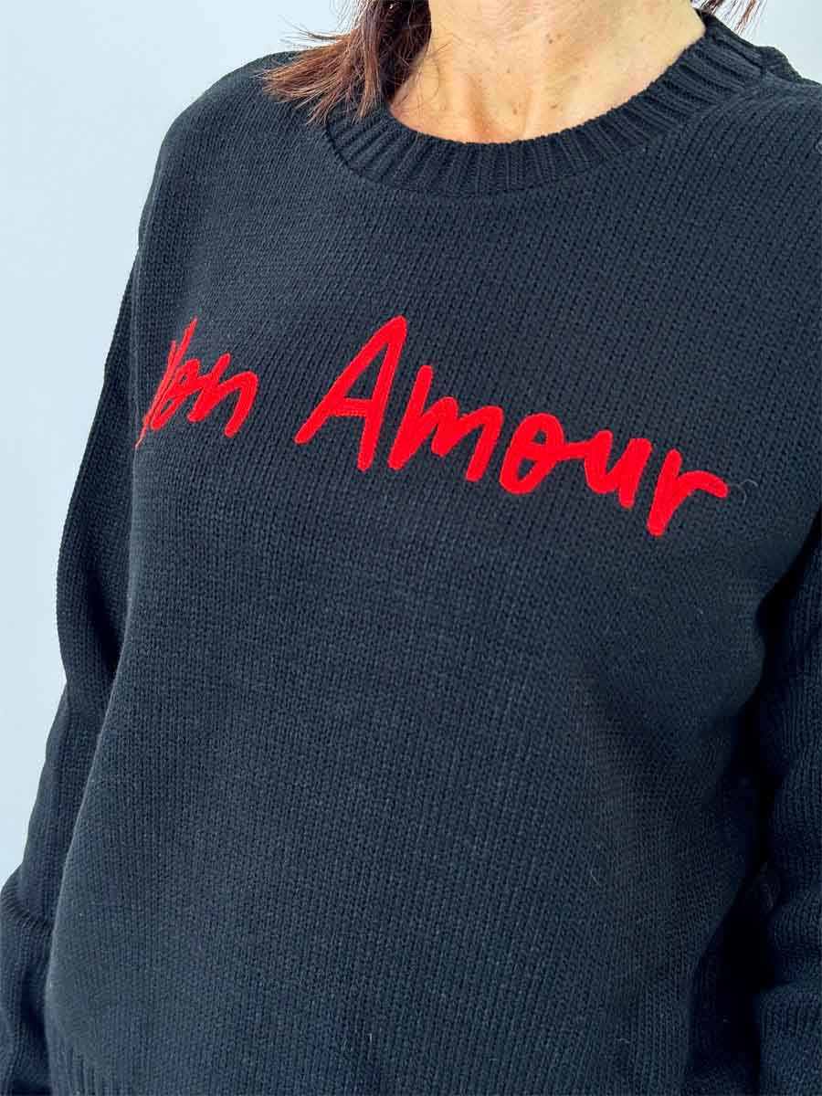 Pullover Superculture Mon Amour 2 Colori