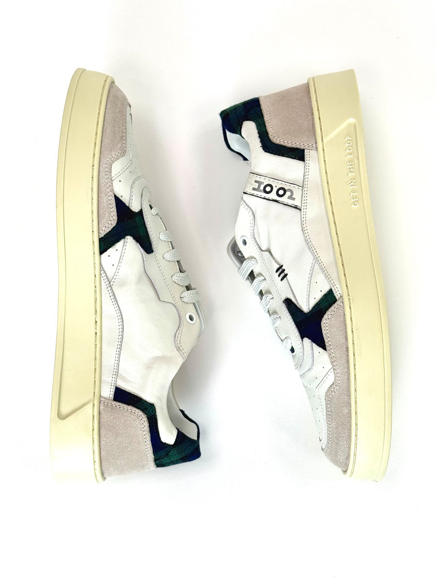 Sneaker Ho&#39;op Scottish Verde Blu