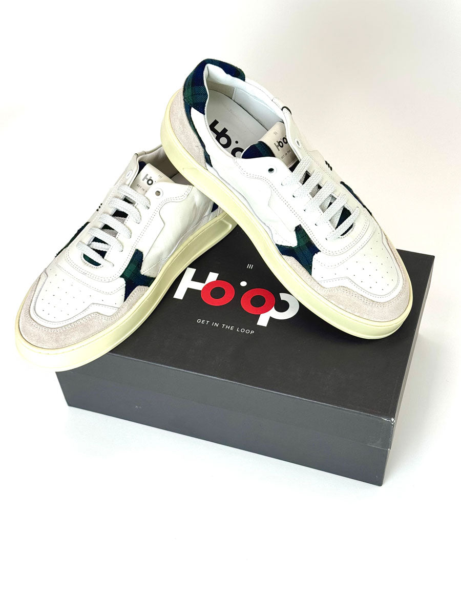 Sneaker Ho&#39;op Scottish Verde Blu