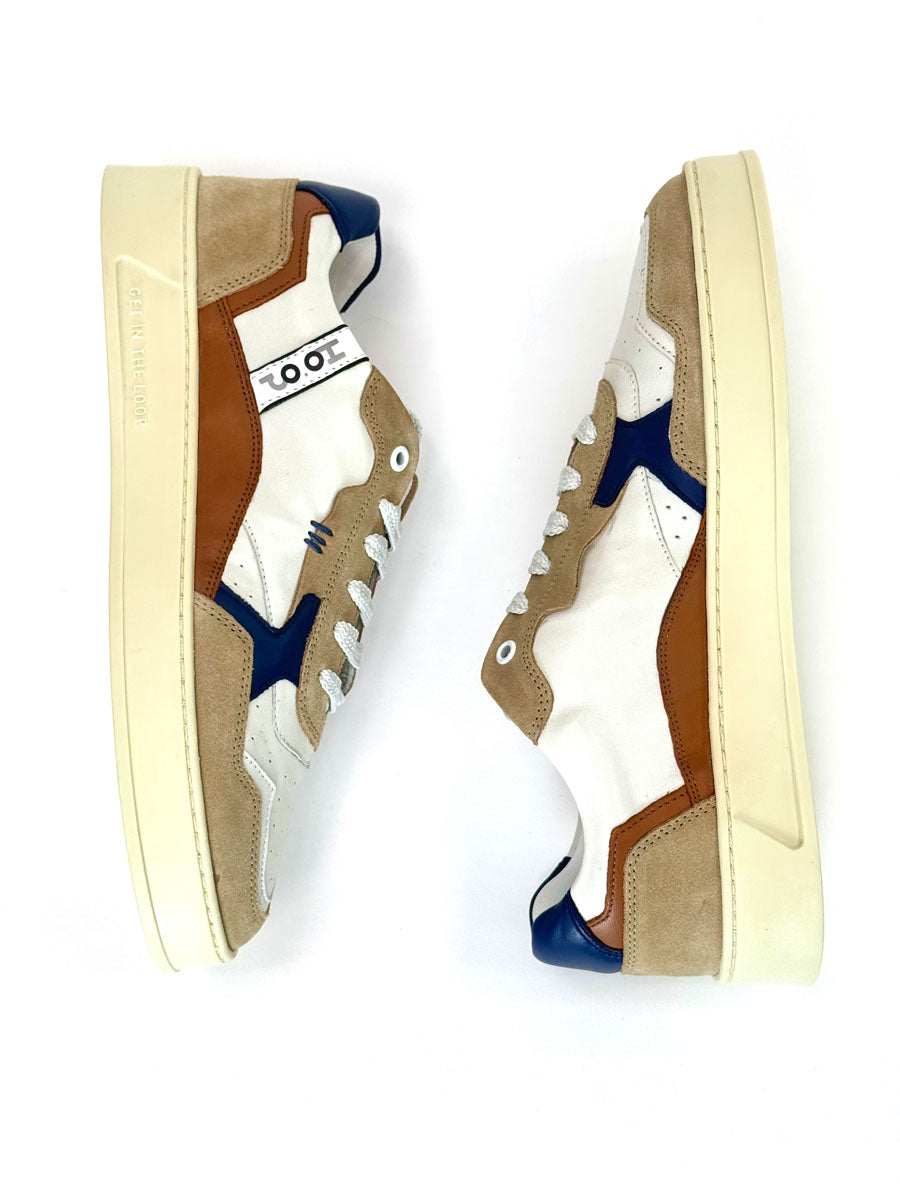 Sneaker Ho&#39;op Cammello e Blu