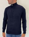 Pullover Gianni Lupo mezza zip 2 colori