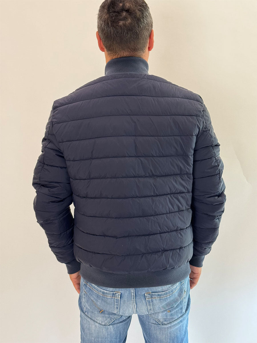 Giubbino Gianni Lupo reversibile Ecopelle imbottito