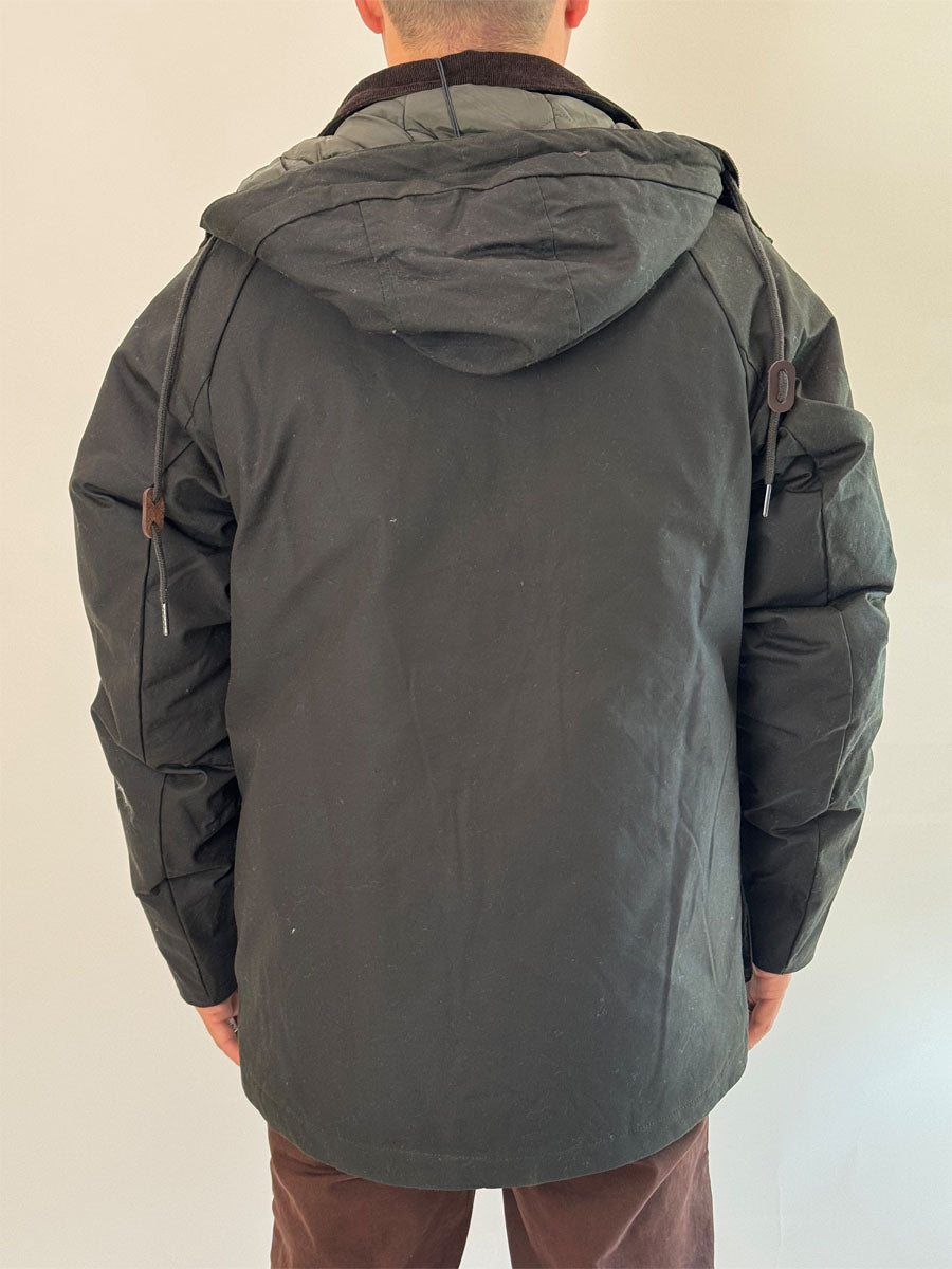 Giubbino Seinse verde militare imbottito