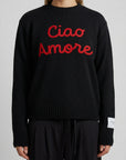 Pullover Superculture Clothing Ciao Amore Bianco o Nero