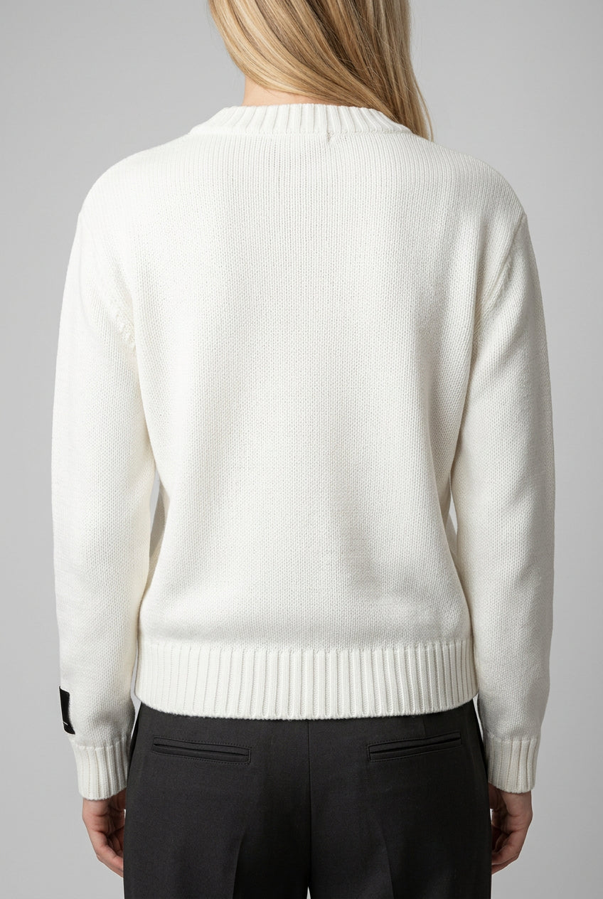 Pullover Superculture Clothing Ciao Amore Bianco o Nero