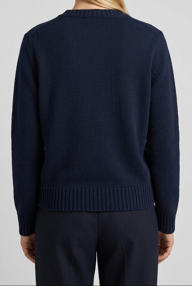 Pullover Superculture Clothing Bonjour l'amour blu