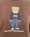 Pullover Superculture Clothing Orso in 3 colori a scelta