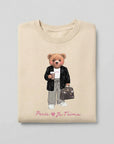 Felpa Superculture Clothing Paris Orso in 3 colori a scelta
