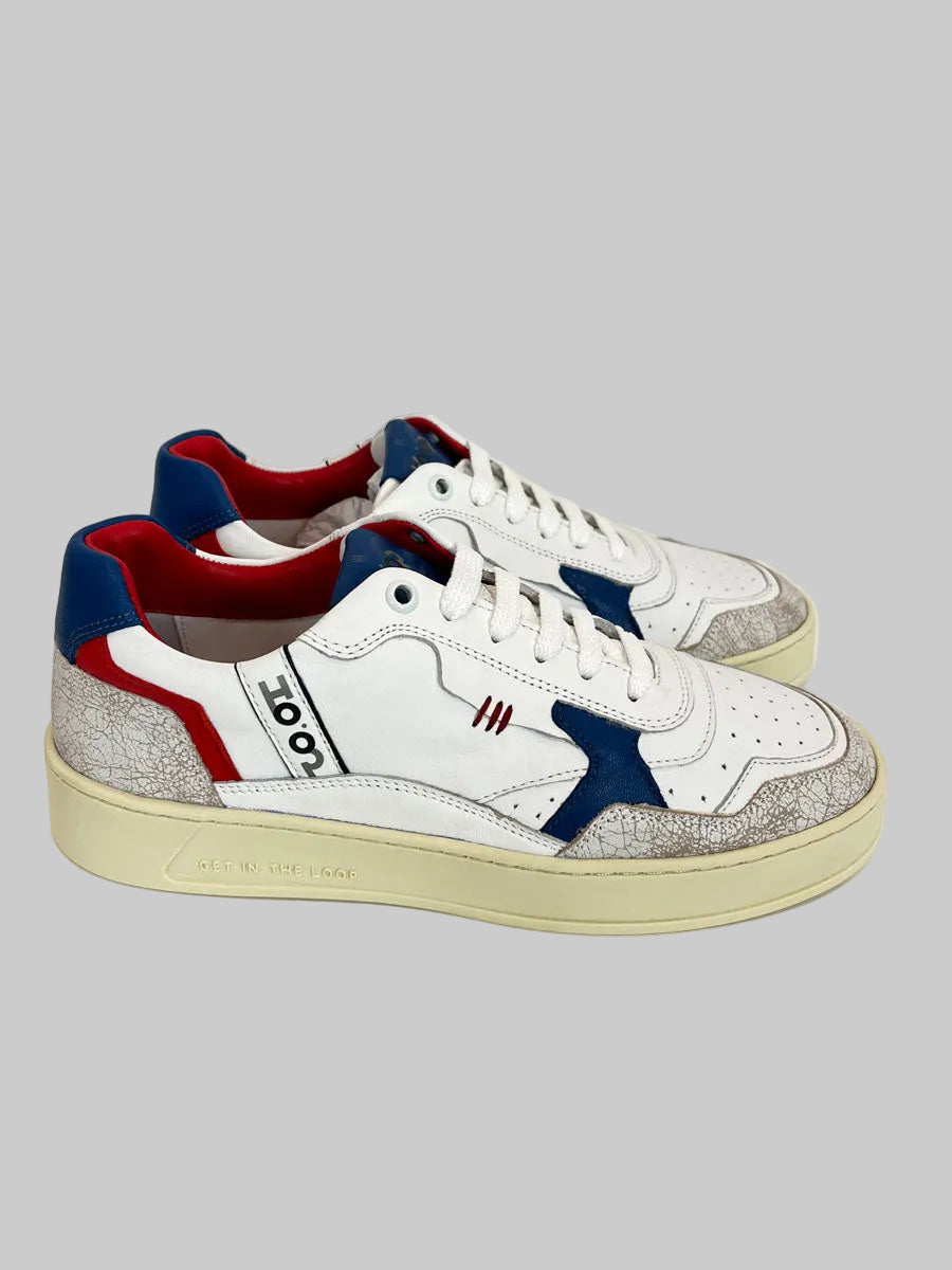 Sneaker Ho'op White Blu Crack