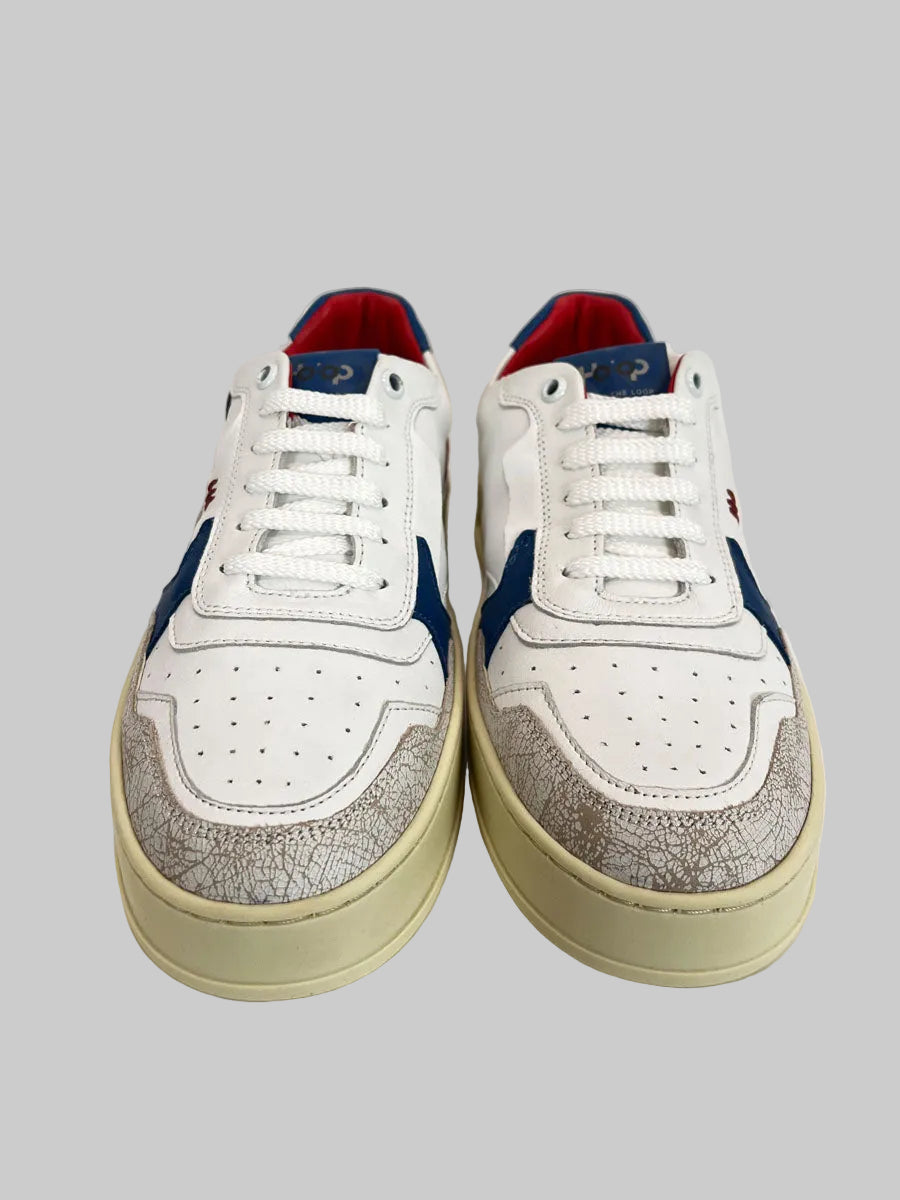 Sneaker Ho'op White Blu Crack
