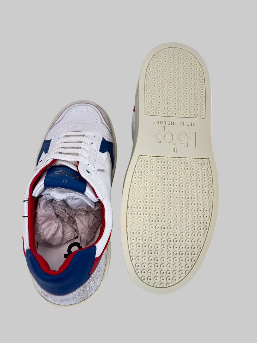 Sneaker Ho'op White Blu Crack