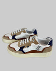 Sneaker Ho'op White Blu Brown