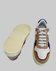 Sneaker Ho'op White Blu Brown