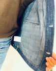 Giubbino Take Two Denim con interno