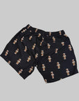 Boxer Mare Philipp Plein Beach Orsetti Nero