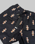 Boxer Mare Philipp Plein Beach Orsetti Nero