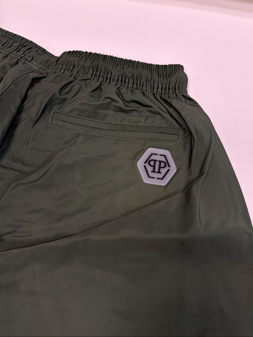 Boxer Mare Philipp Plein Verde militare