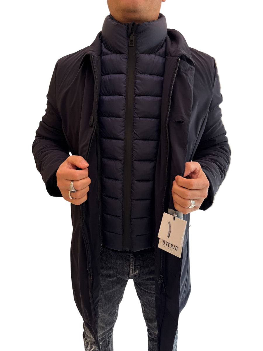 Giubbino OverD imbottito Blu