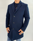 Cappotto Gianni Lupo blu o cammello