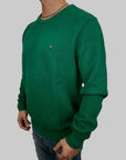 Pullover Tommy Hilfiger verde