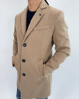 Cappotto Gianni Lupo blu o cammello