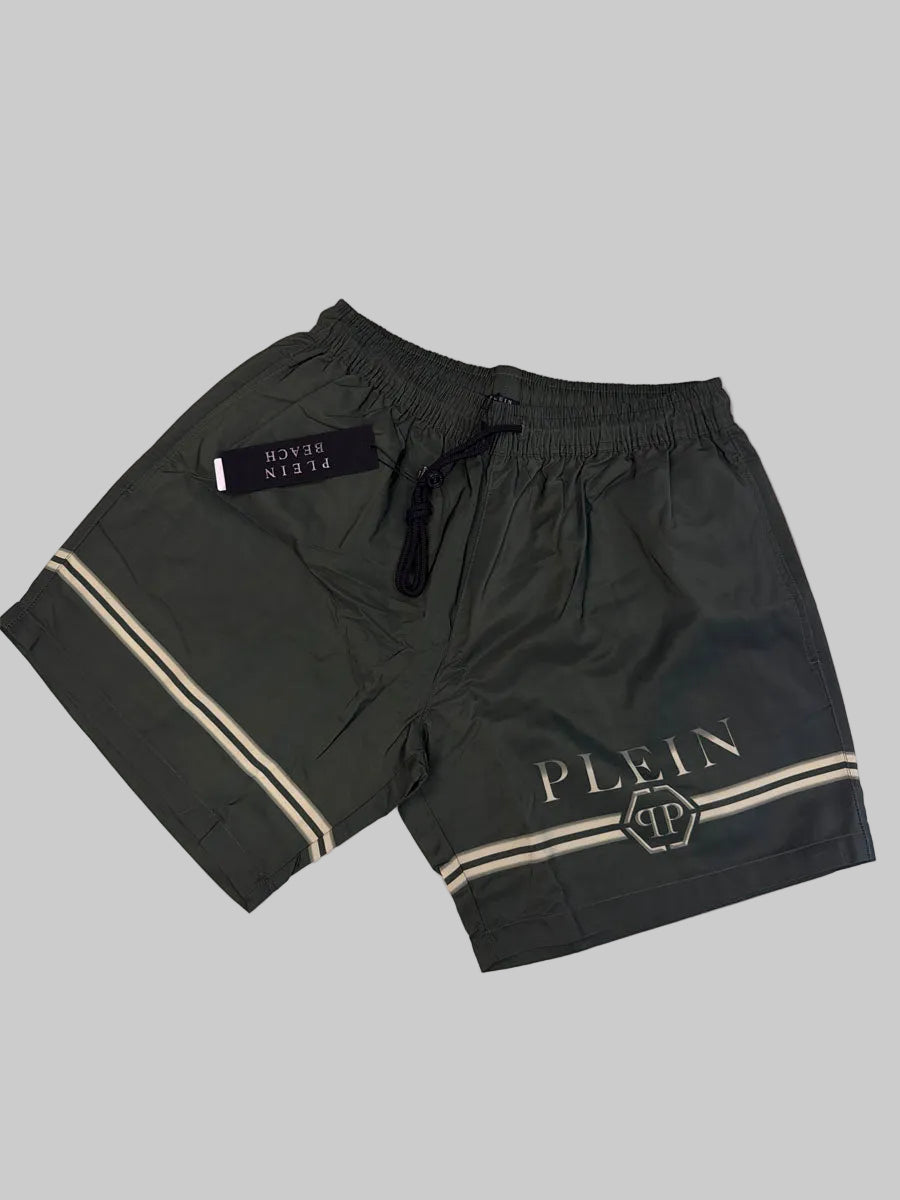 Boxer Mare Philipp Plein Verde militare