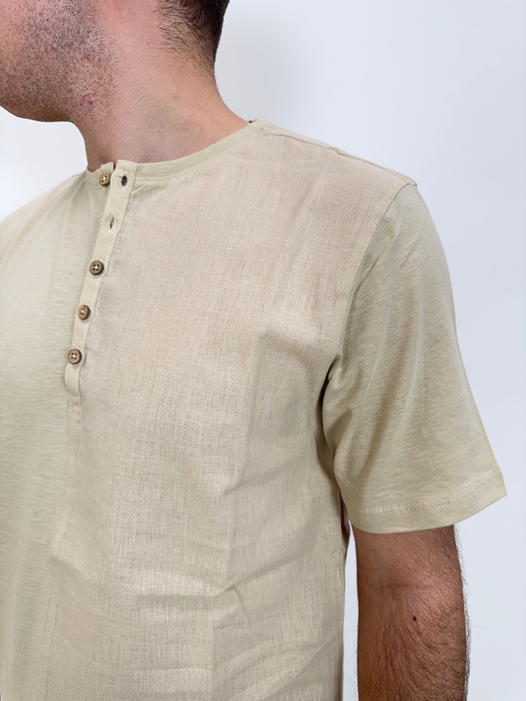T-shirt Seinse cotone e lino 2 colori