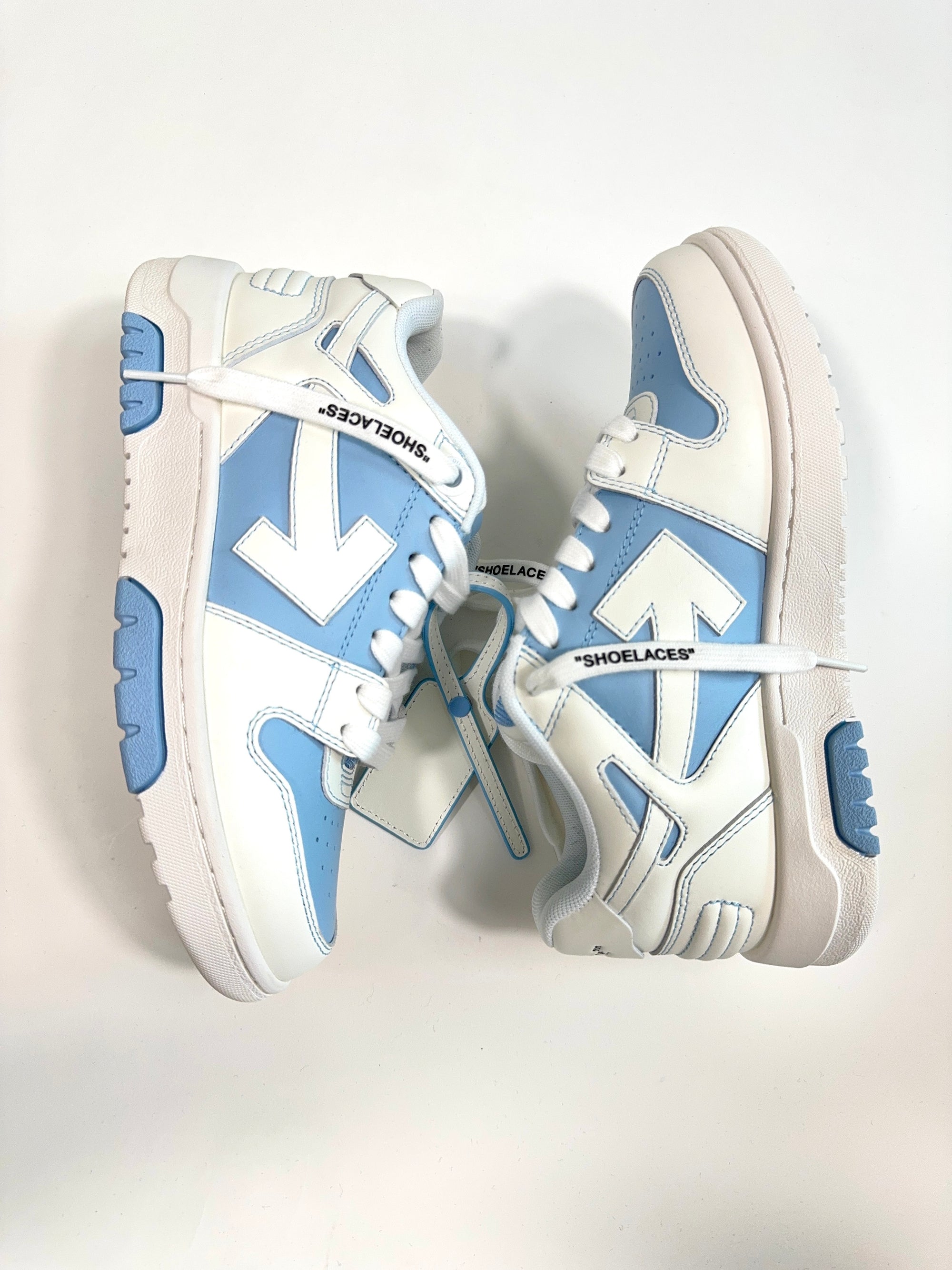 Sneakers Off White Out Of Office bianco azzurro