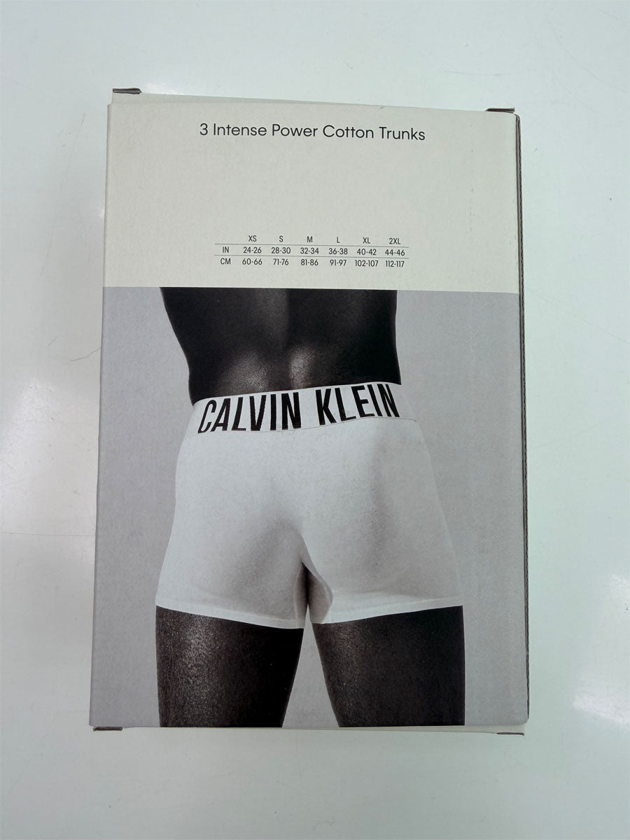 3 Boxer Calvin Klein 1 Bianco 1 Nero e 1 Grigio