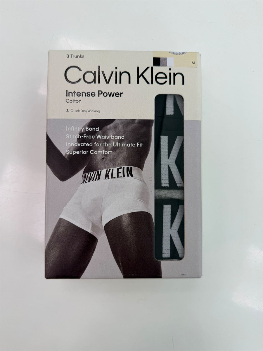 3 Boxer Calvin Klein 1 Bianco 1 Nero e 1 Grigio
