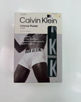 3 Boxer Calvin Klein 1 Bianco 1 Nero e 1 Grigio