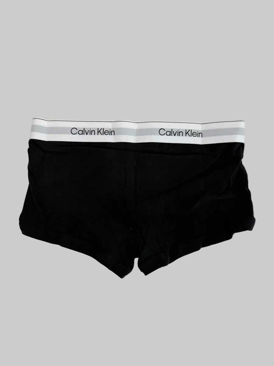 3 Boxer Calvin Klein Nero elastico Bianco