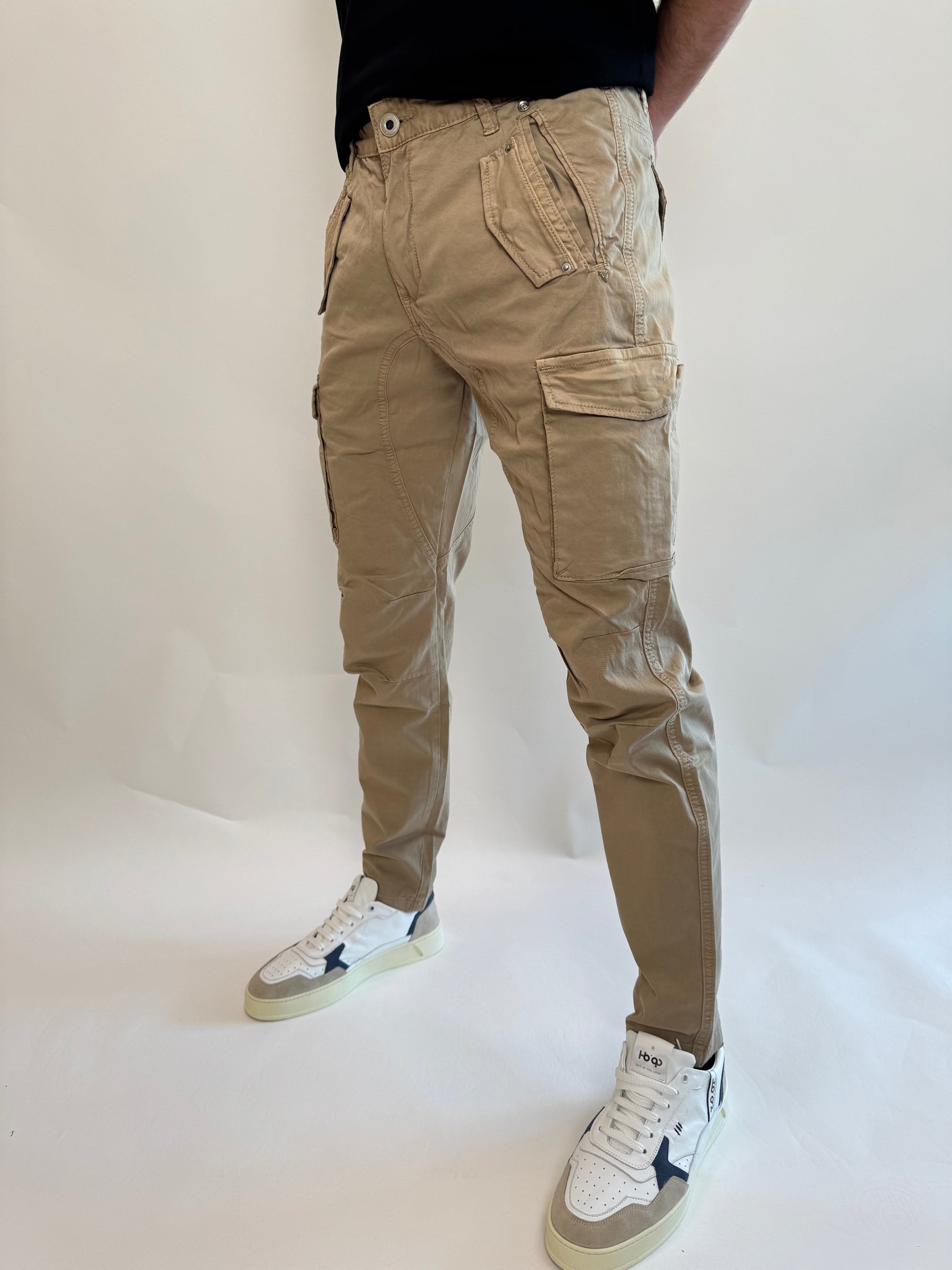 Pantaloni Gianni Lupo Cargo 2 colori