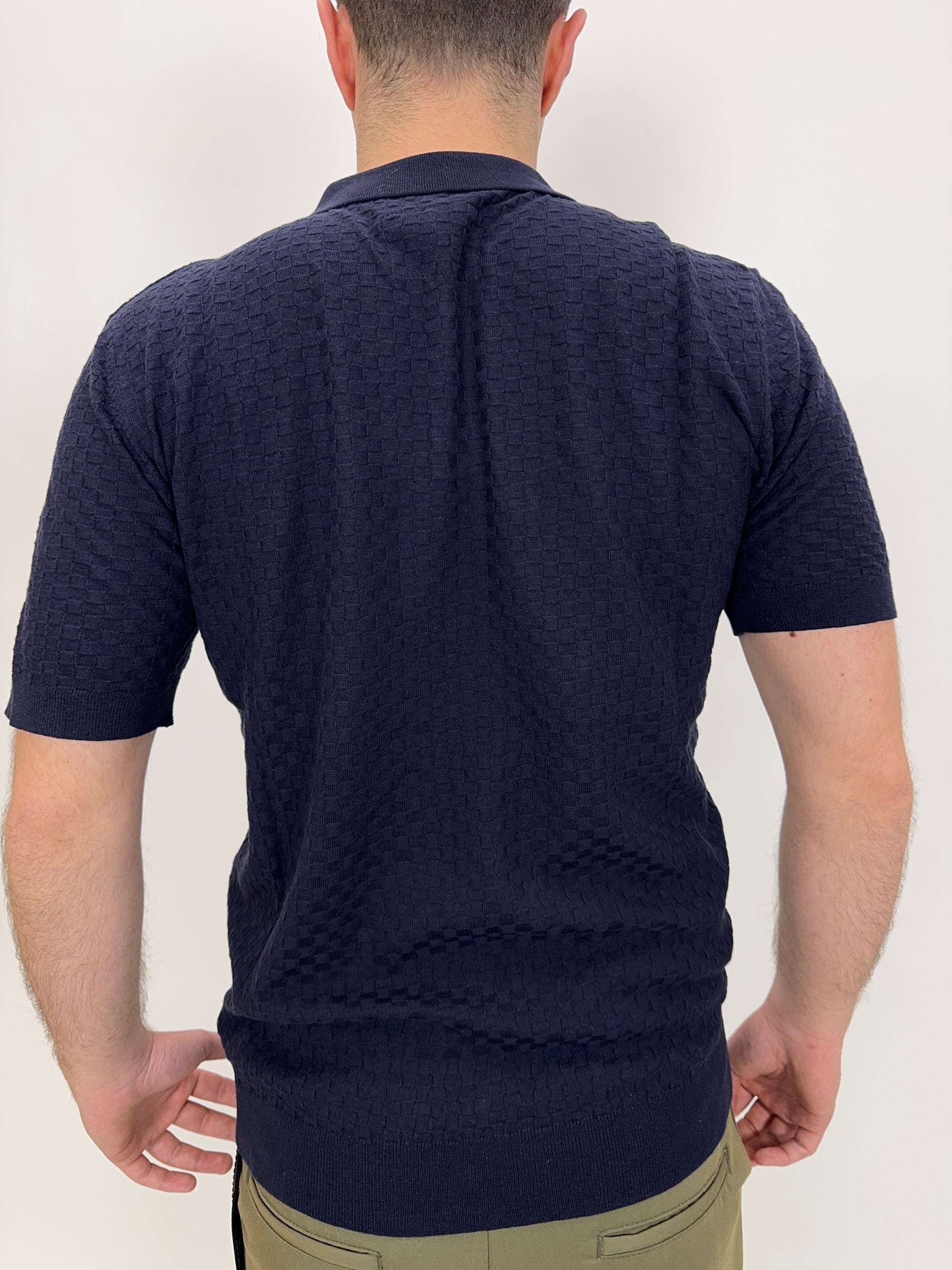 Polo Seinse in filo Blu Navy o Beige